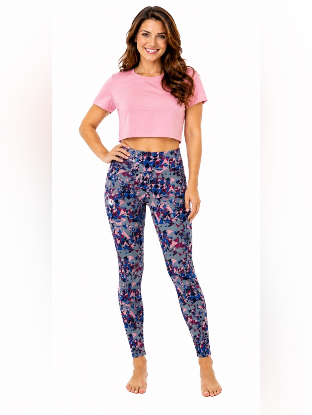 LuLaRoe Geometric Print Leggings One Size